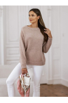SWETER TAORMINA PREMIUM BRUDNY RÓŻ