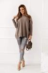 SWETER ROSES TAUPE PREMIUM