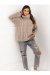 SWETER Z GOLFEM VIESTE FANGO PREMIUM