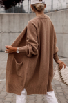 KARDIGAN BARCELONA CAMELOWY PREMIUM