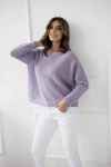 SWETER BURGOS LAWENDOWY BABY ALPACA PREMIUM